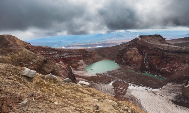 カムチャツカ半島の火山